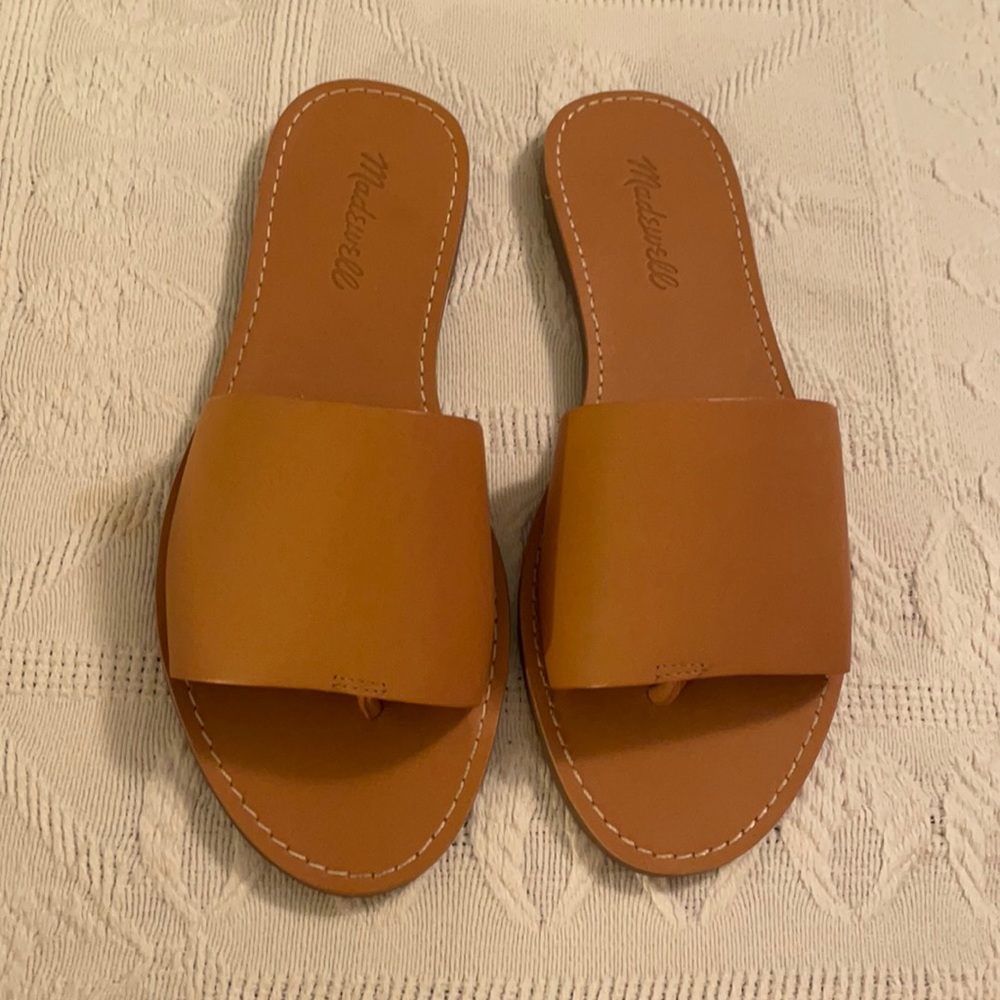 Madewell The Boardwalk Post Slide Sandal